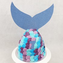 Mermaid Tail 3D Cake (D)